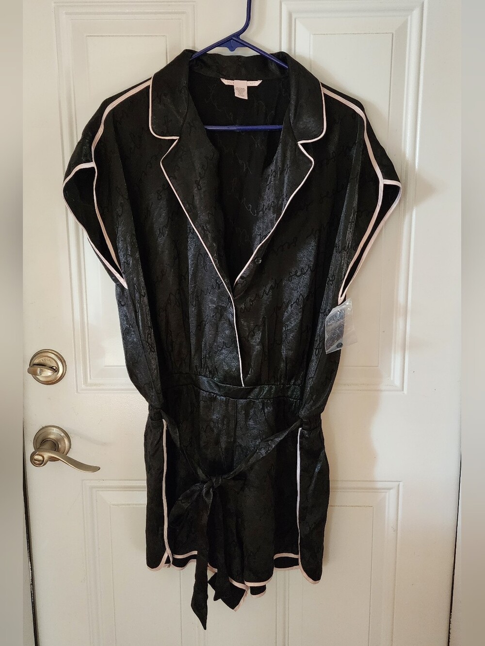 Victoria's Secret Sleep Satin Romper